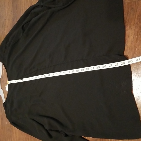 Pure Energy Black Long Sleeve Pullover Top - Picture 10 of 11